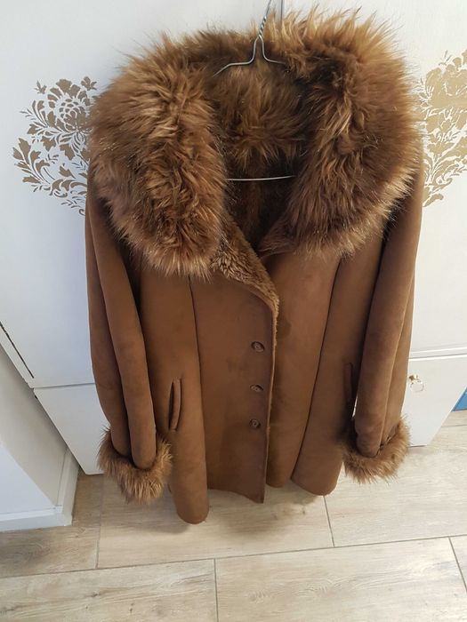 Płaszczyk/futro damskie polskie M Laguna