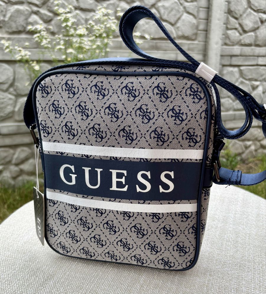 Стильна сумка Guess чоловіча сумка Guess Сумка ГЕС