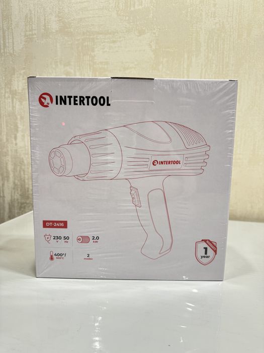 Фен промышленный Intertool DT-2416 (2000 W)