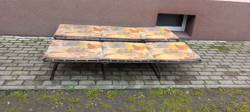 Leżak łóżko polowe leżanka - przenośne