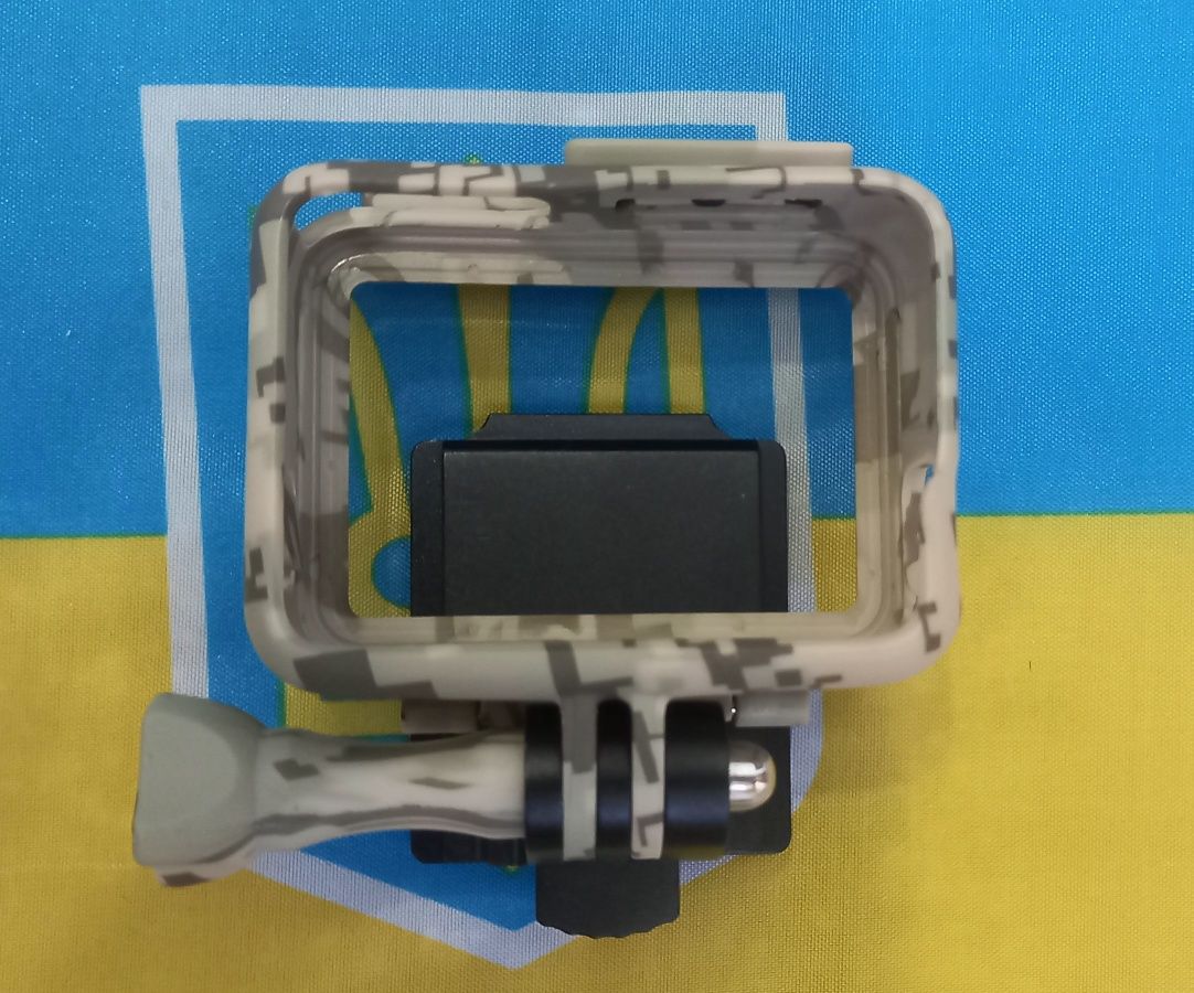 Комплект!Кріплення+чохол рамка для екшн-камери GoPro на військовий шол