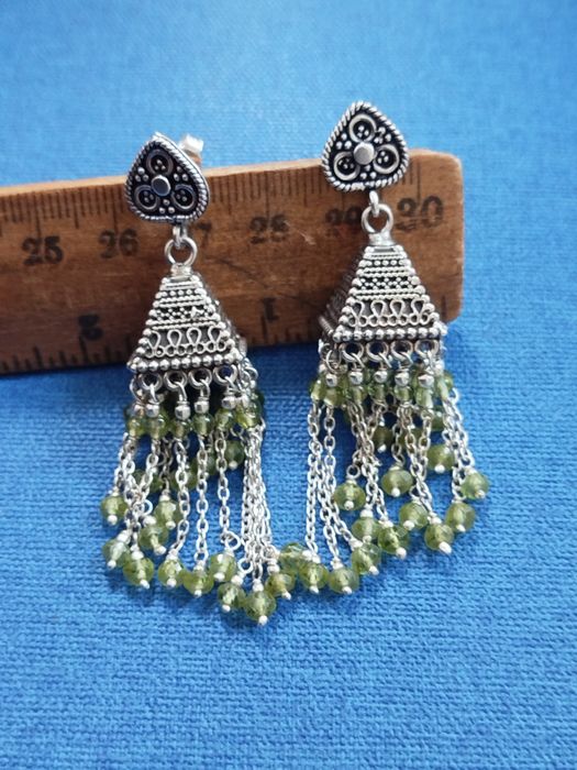 Продам Винтажные серебряные серьги