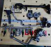 Peças motor Mercedes C180 Kompressor W203 ano 2003, 1800cc 143cv