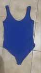 Sinsay granatowe body (kostium) 38 M bawełna