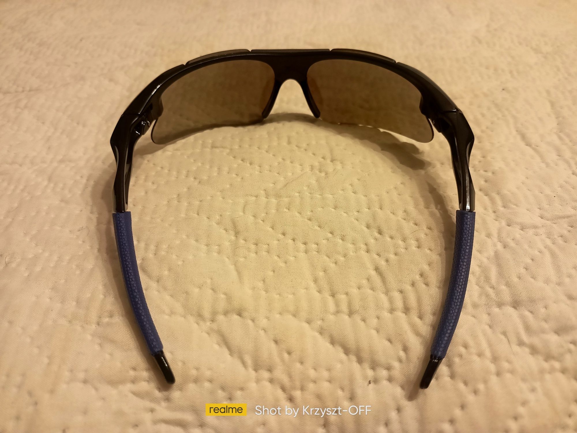 NOWE okulary rowerowe z filtrem UV400 (przyciemniane lub wyostrzające)