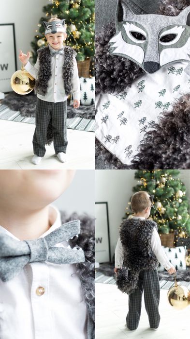 Костюм їжачка, ведмедика, вовка  104-110см