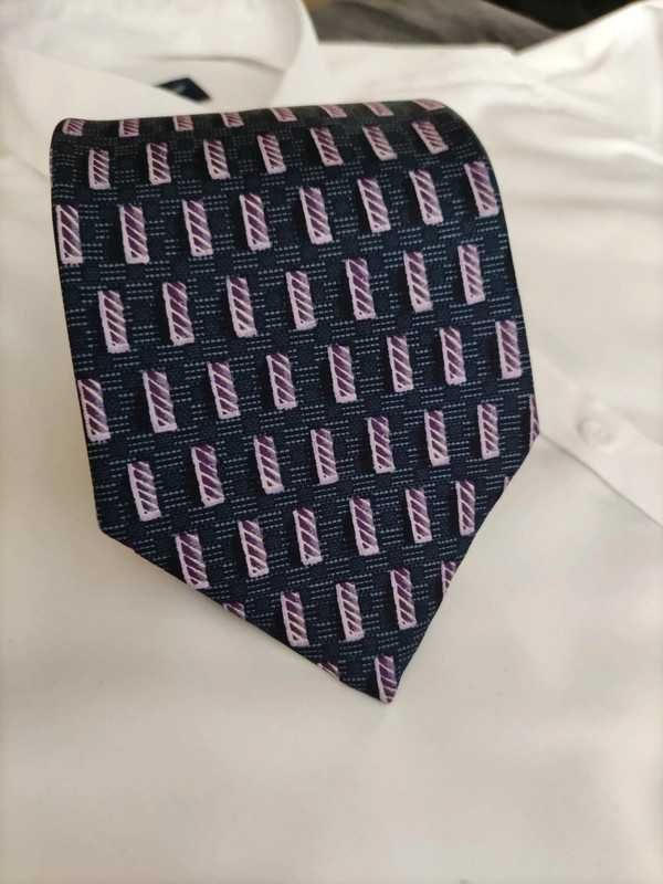 Krawat, 100% jedwab, nowy bez metki