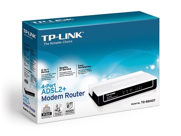 TP-LINK adsl2+ роутер