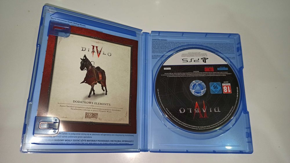 ps5 DIABLO IV PL mówią po polsku , polska okładka HIT