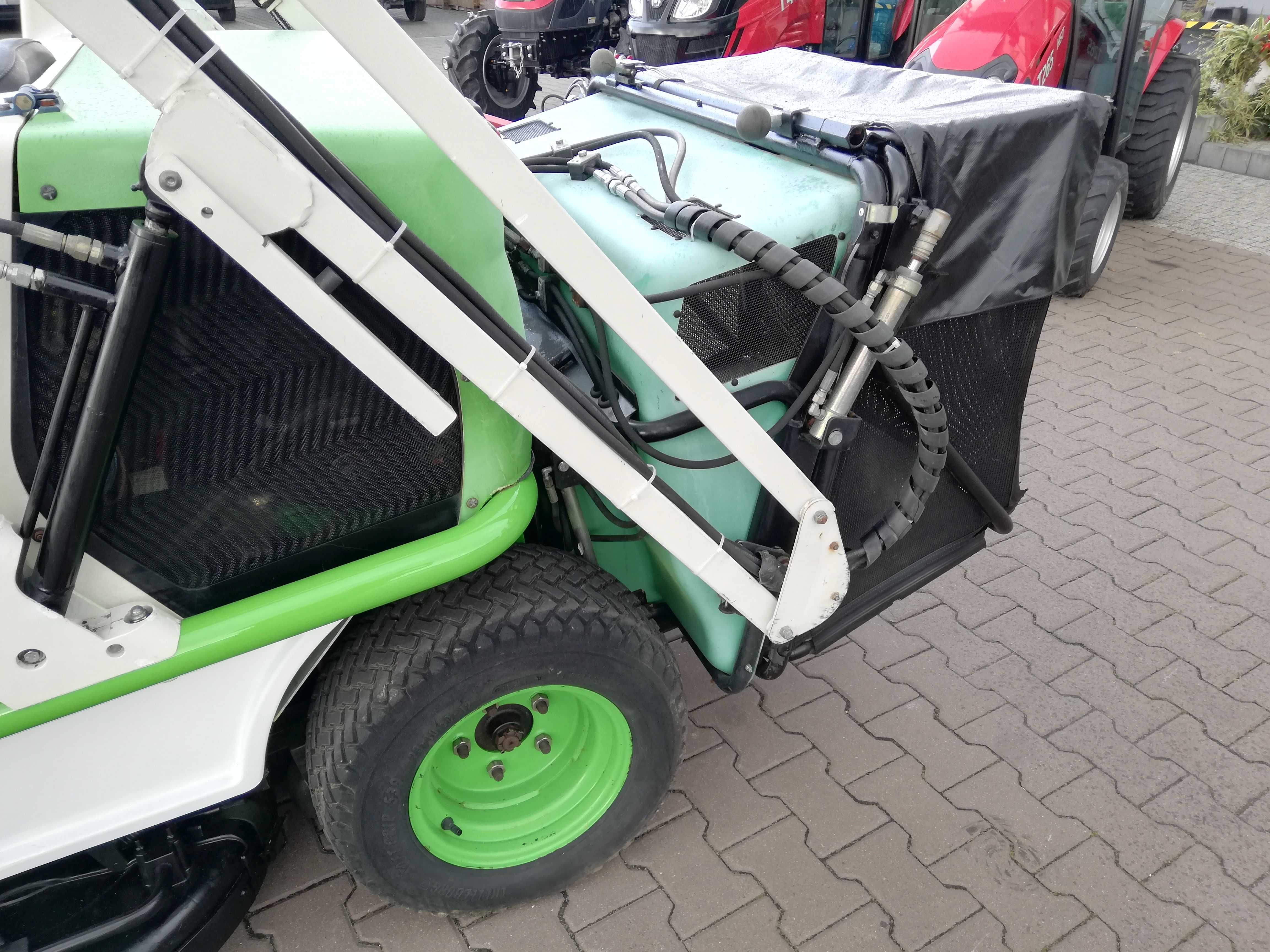 Traktorek kosiarka Etesia 124 HYDRO diesel (PŁUG ŚNIEŻNY) TRAK-TOM