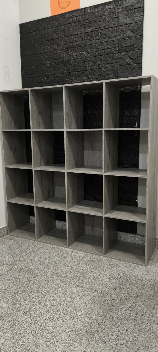2un-> Estante cinzenta com 16 caixas MIXMODUL (2 unidades)