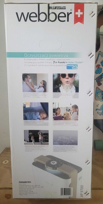 Oczyszczacz powietrza WEBBER AP9700 WI-FI