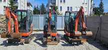 Minikoparka Kubota kx-018 rok 2015