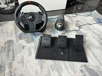 Kierownica + pedaly + biegi. Super drive 850 x
