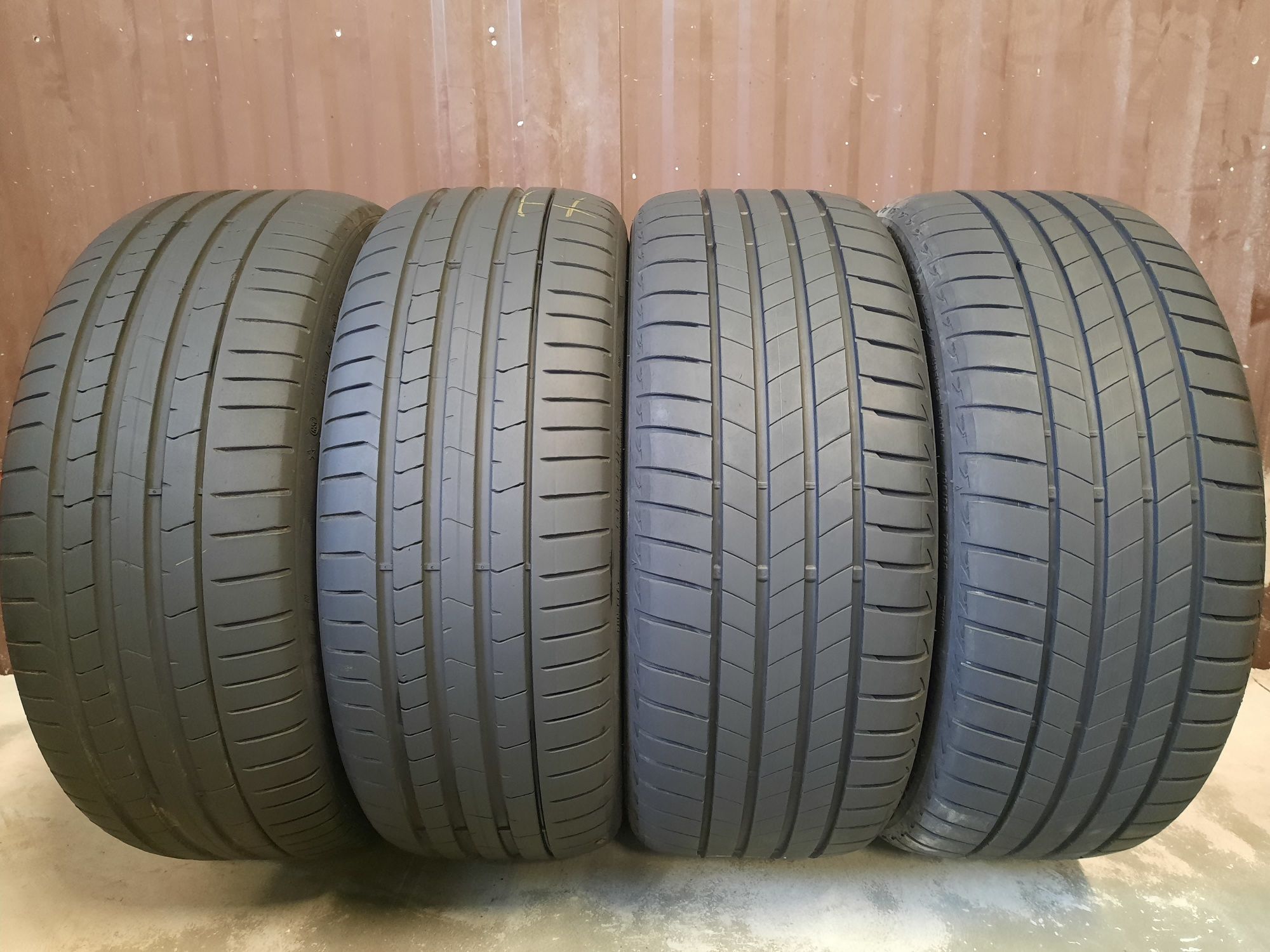 4 opony 225/40 R19 Prielli Pzero, Bridgestone Turanza T005