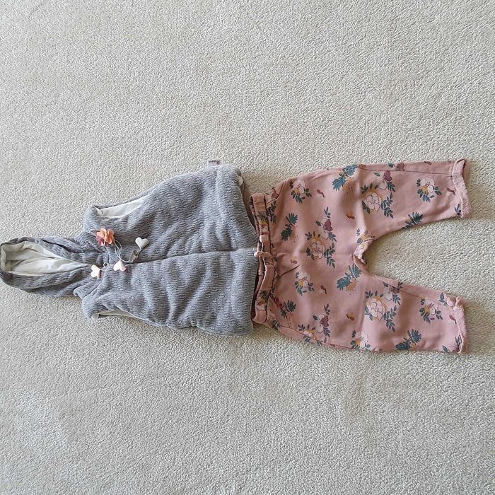 Ciepła kamizelka i spodnie