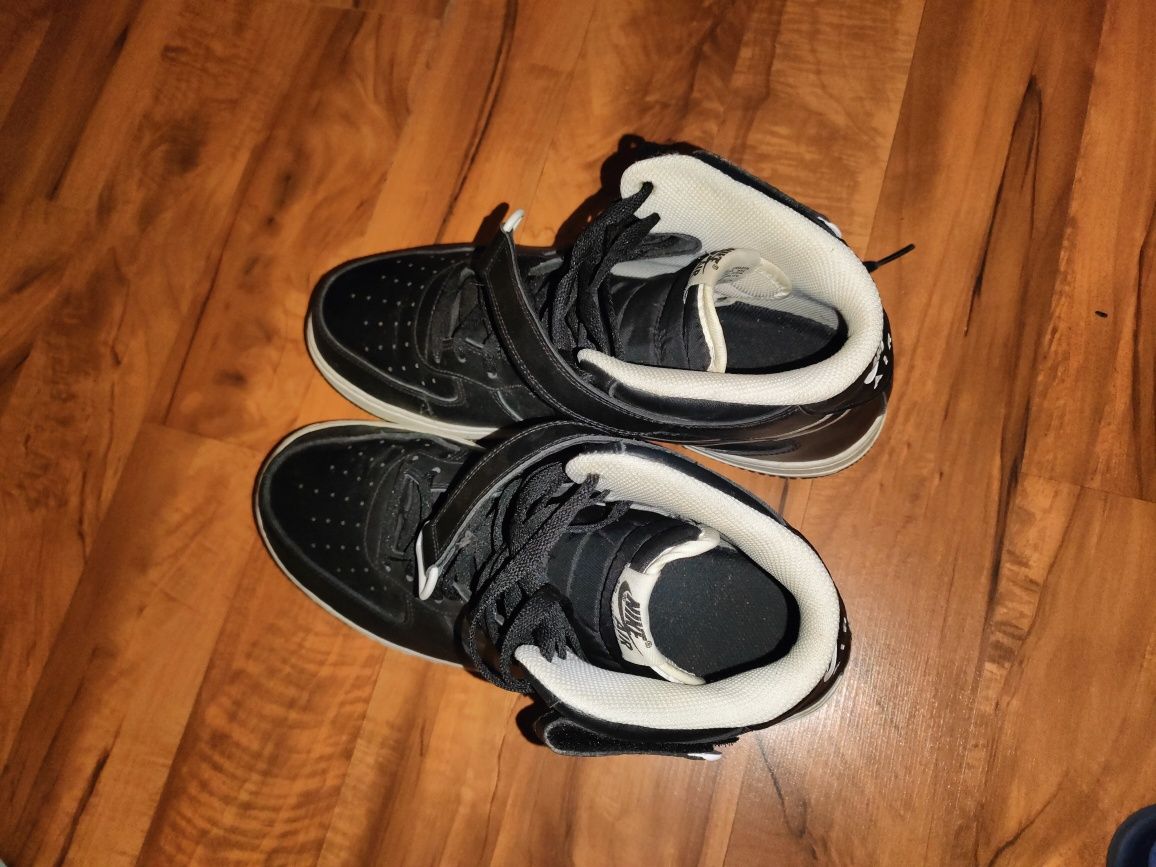 Air force 1 wysokie czarne 45rozmiar