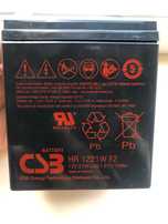 Акумуляторна батарея до ДБЖ CSB 12V 5АH HR1221WF2 Нова