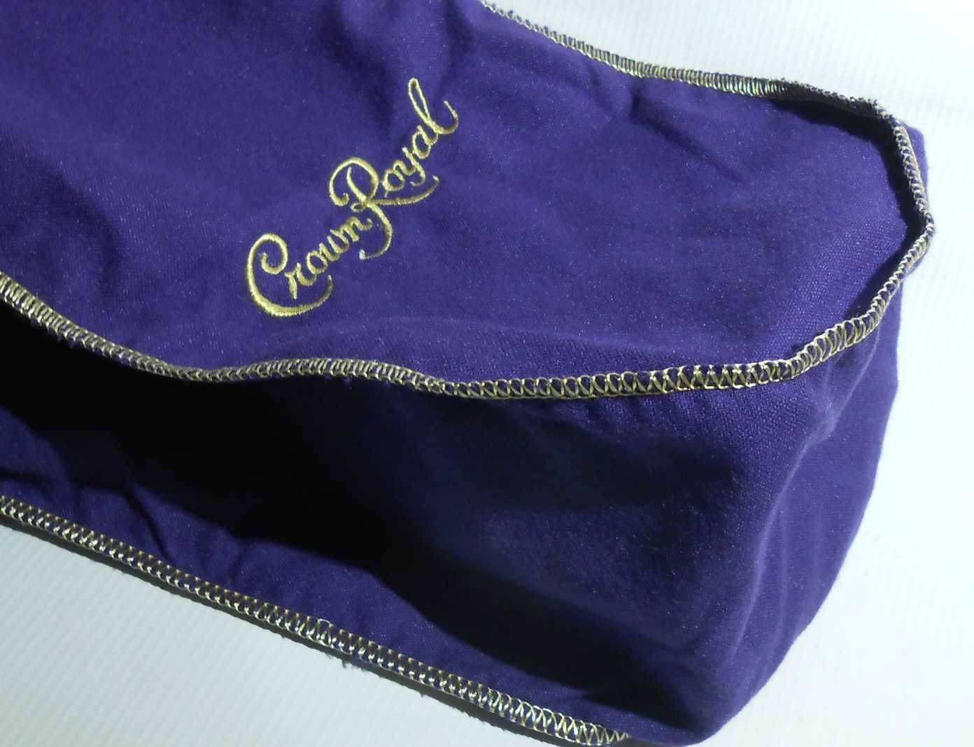 1.75L Crown Royal PURPLE BAG фиолетовая сумка на шнурке для виски