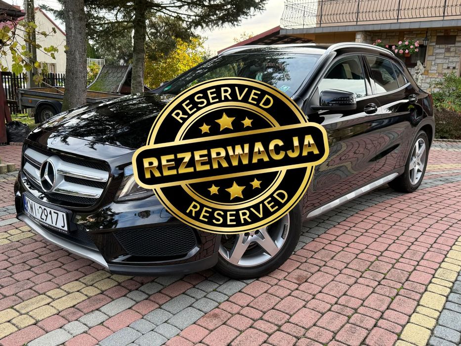 Mercedes-Benz GLA GLA 200 156KM / Pakiet AMG / 100% Bezwypadkowy!