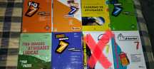 Cadernos de atividades 7° ano - 5€
