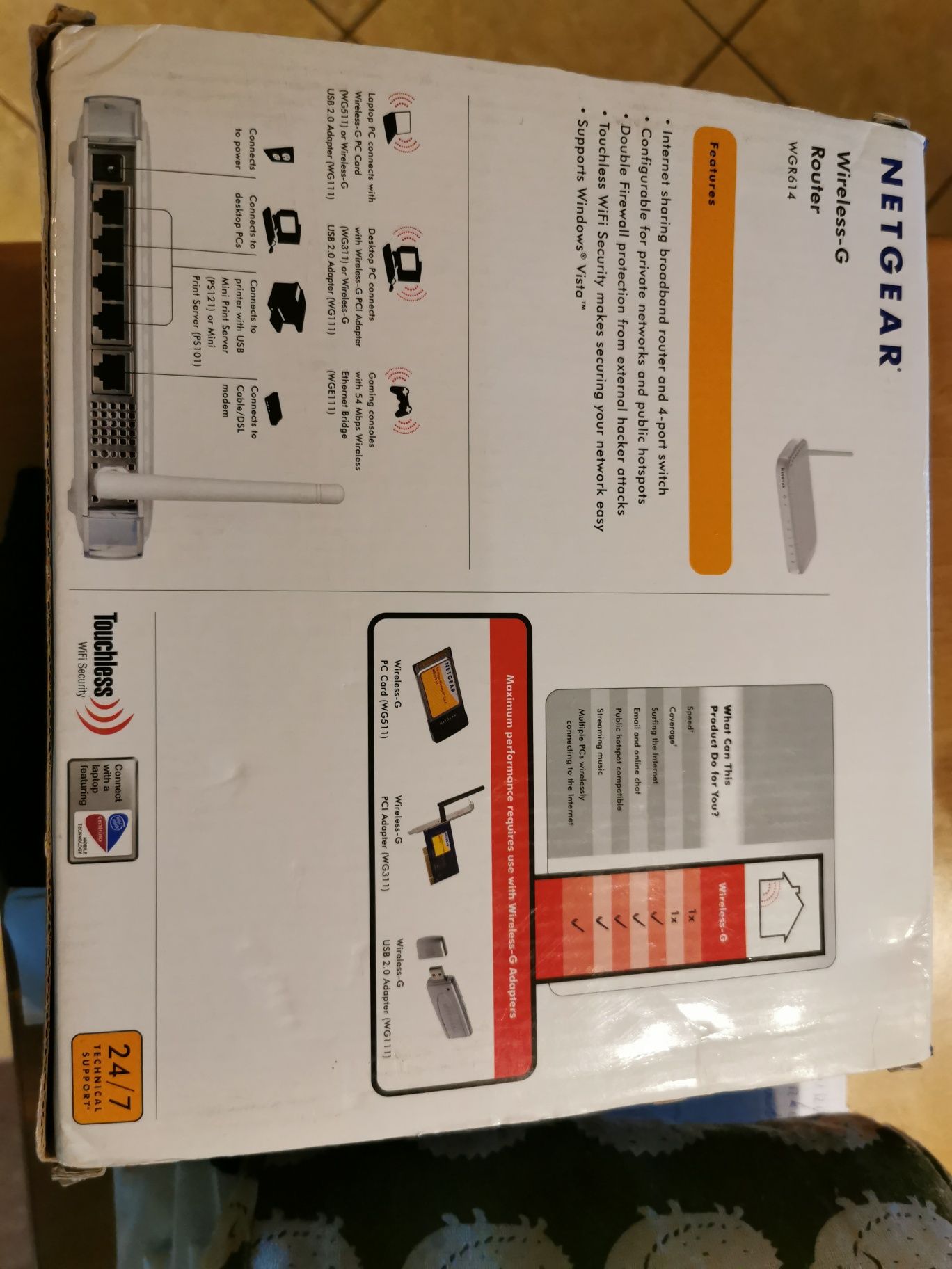 Router NETGEAR VGR 614