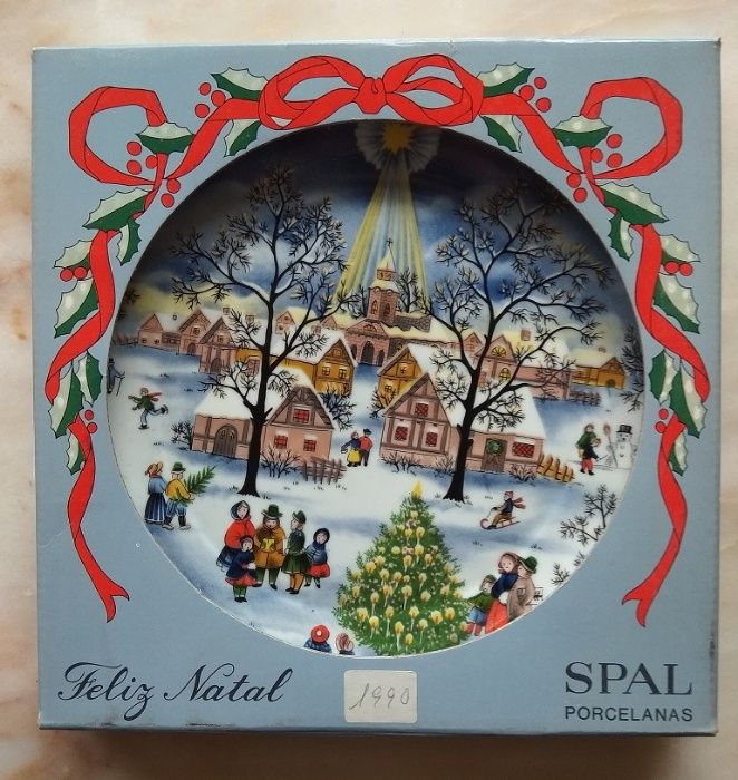 Prato Spal edição Natal 1990