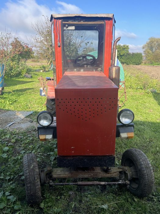 Саморобний трактор з мотором від Т-25 + навісне обладнання