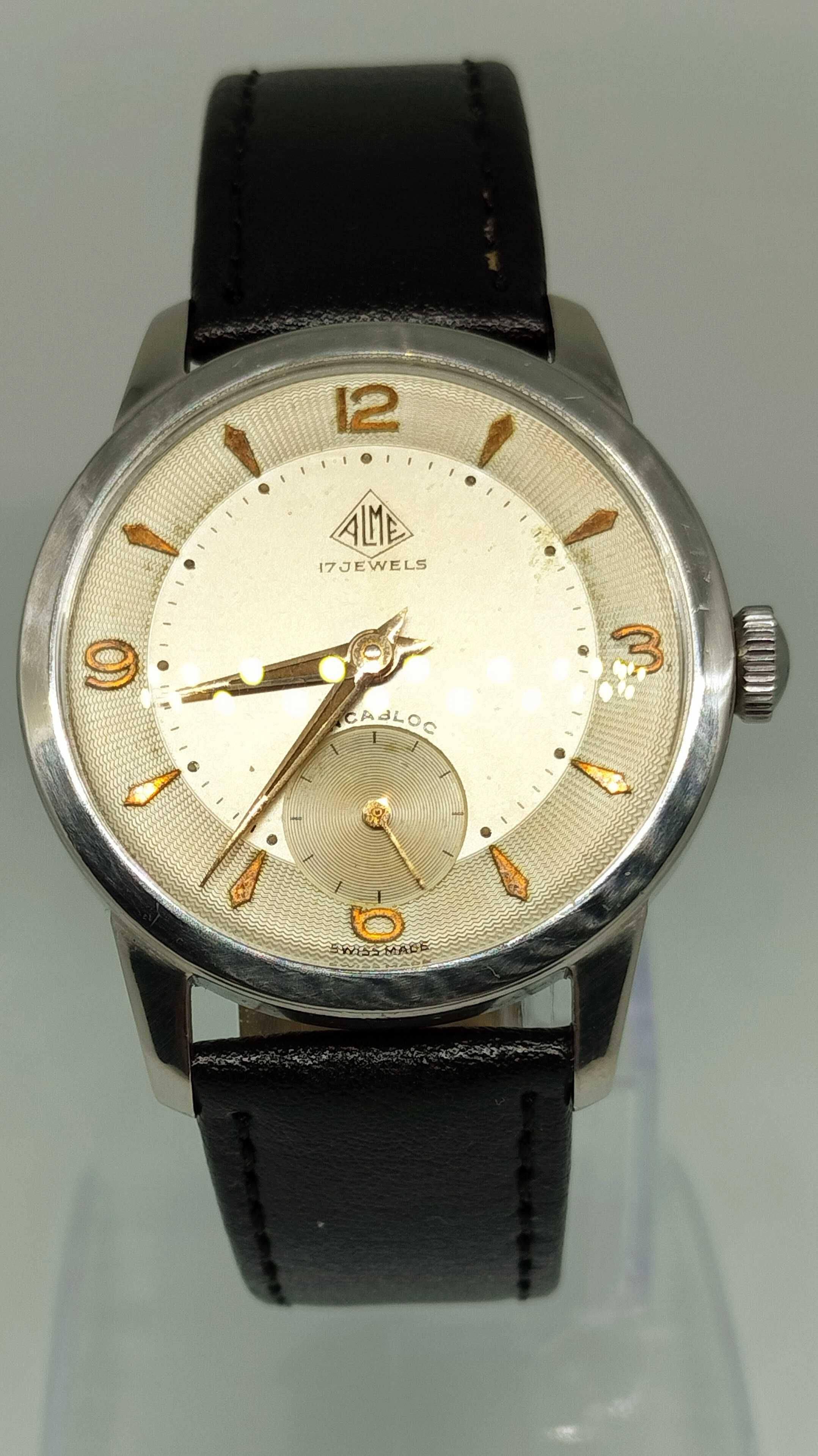 ALME часы швейцарские Swiss Made мужские механические как zenith
