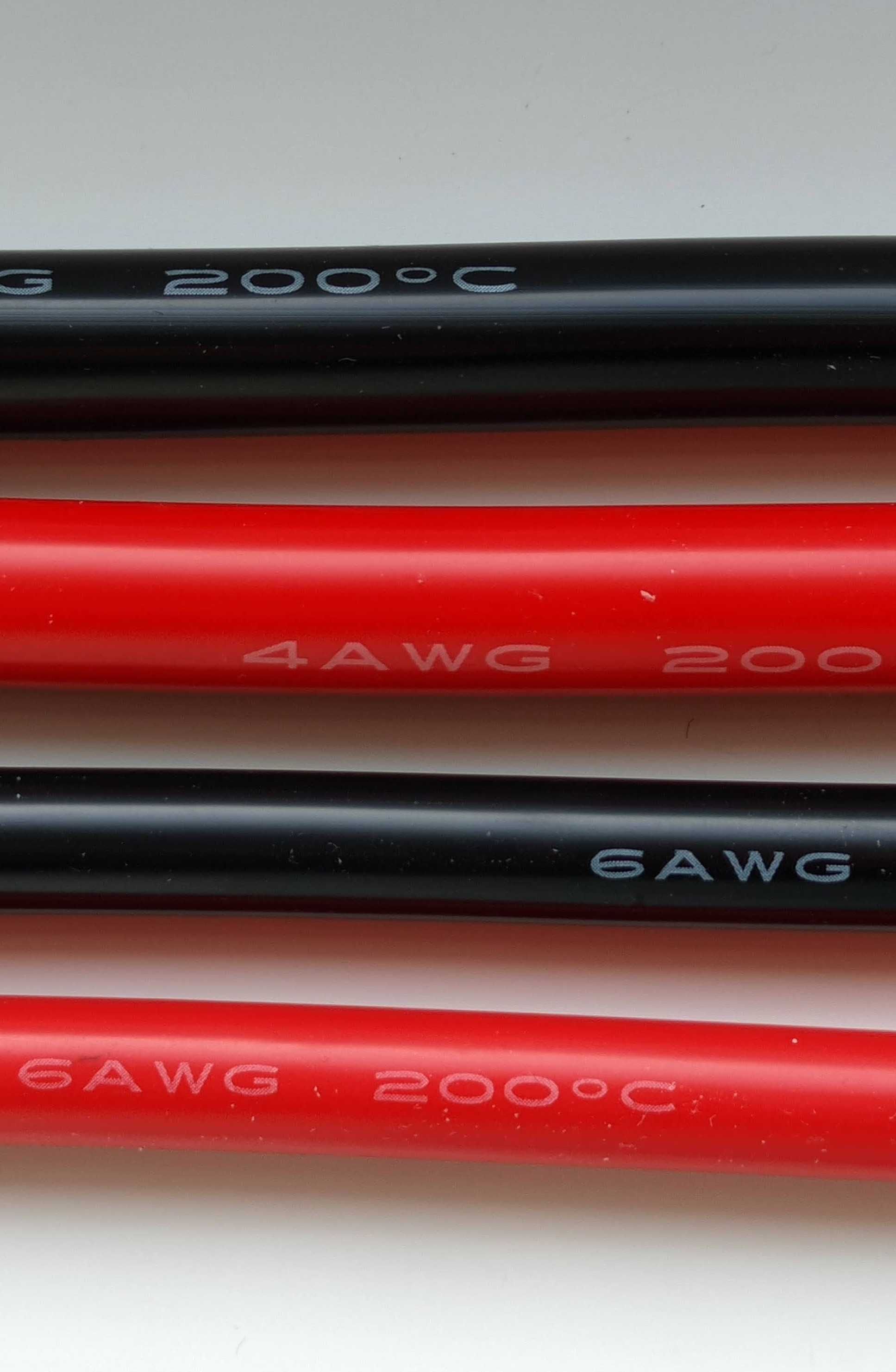 Кабель 4 AWG 6 AWG 12 AWG М'який силіконовий провід