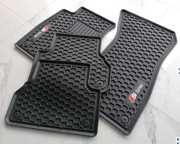Dywaniki Gumowe -Audi A4 B9, A5 B9, od 2016 do 2019 - s-line