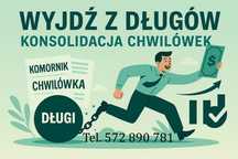 Konsolidacja Chwilówek/Kredyt Konsolidacyjny bez badania zdolności
