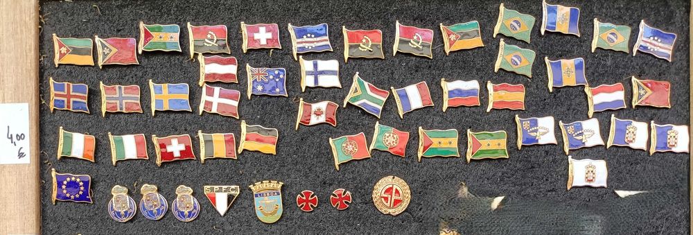 Pins e Alfinetes Esmaltados