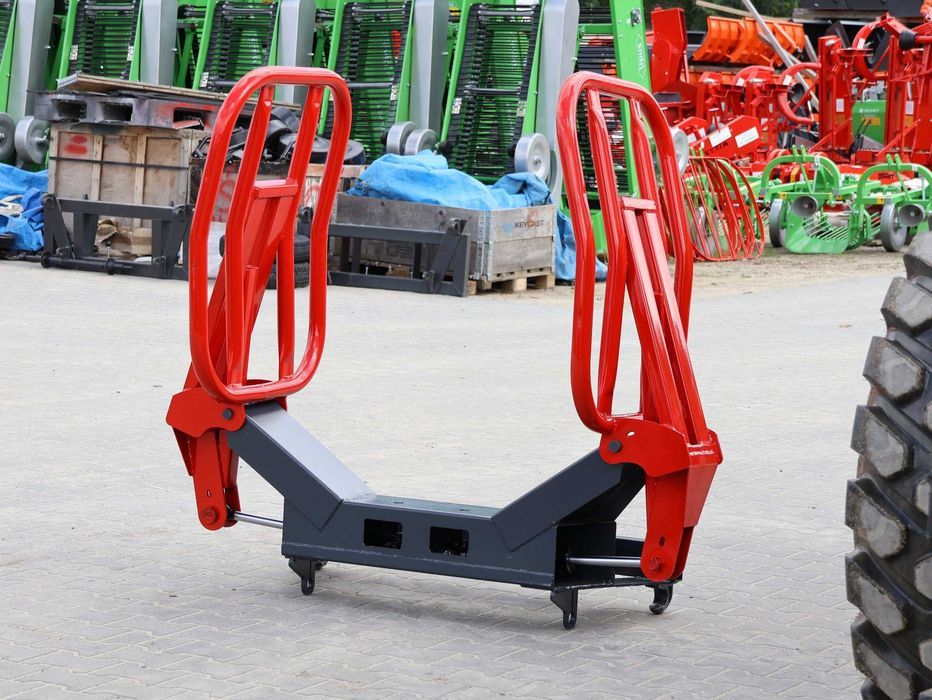 Chwytak do bel 2 SIŁOWNIKI balotów sianokiszonki Wzmocniony