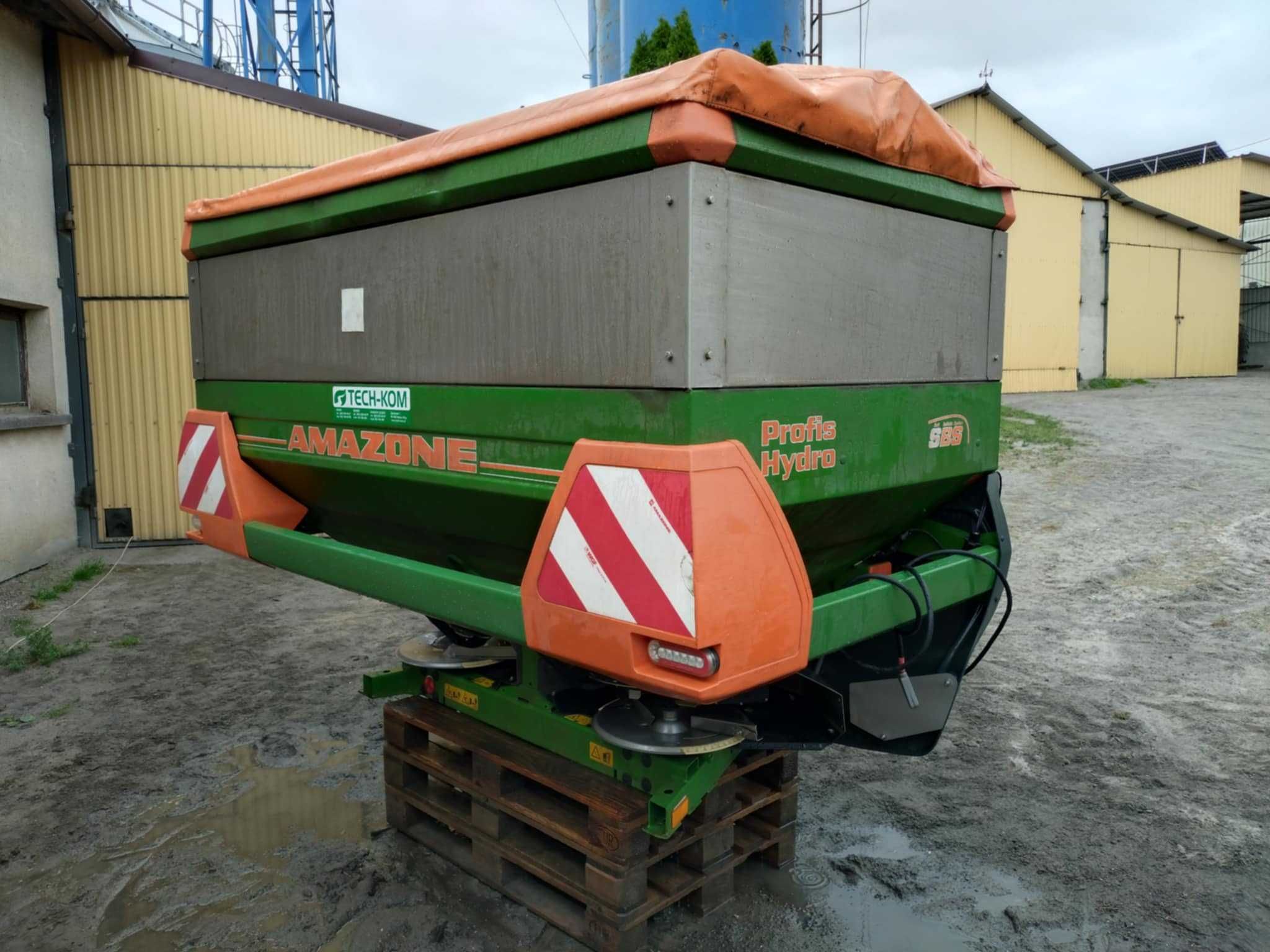 Rozsiewacz AMAZONE ZA-M 1501 Profis Hydro WAGA GPS zmienne dawkowanie