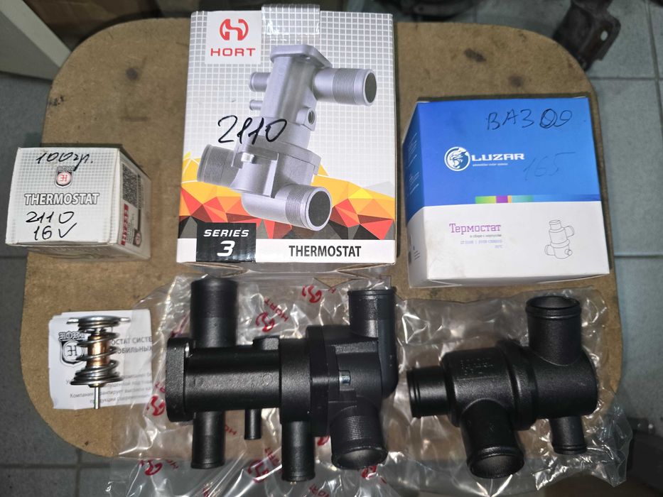 термостаты та помпи  ВАЗ-2109,99 ВАЗ-2110
