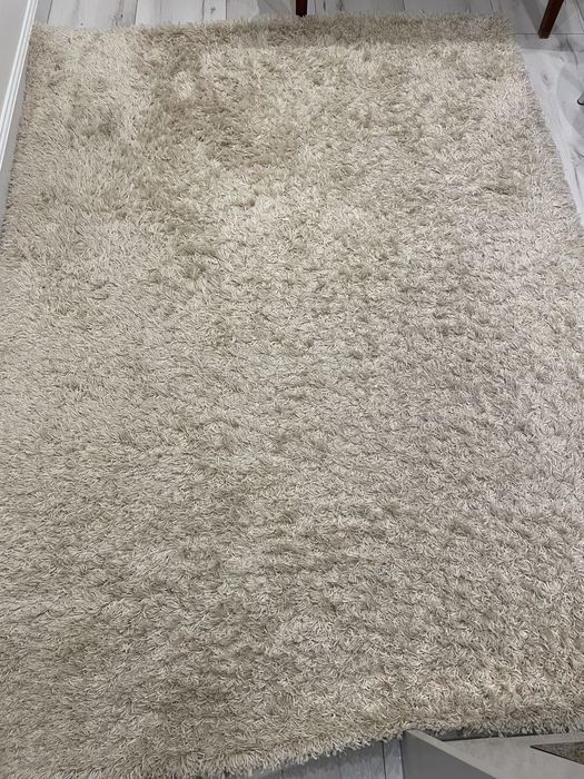 Dywan shaggy 140x190 krem beż