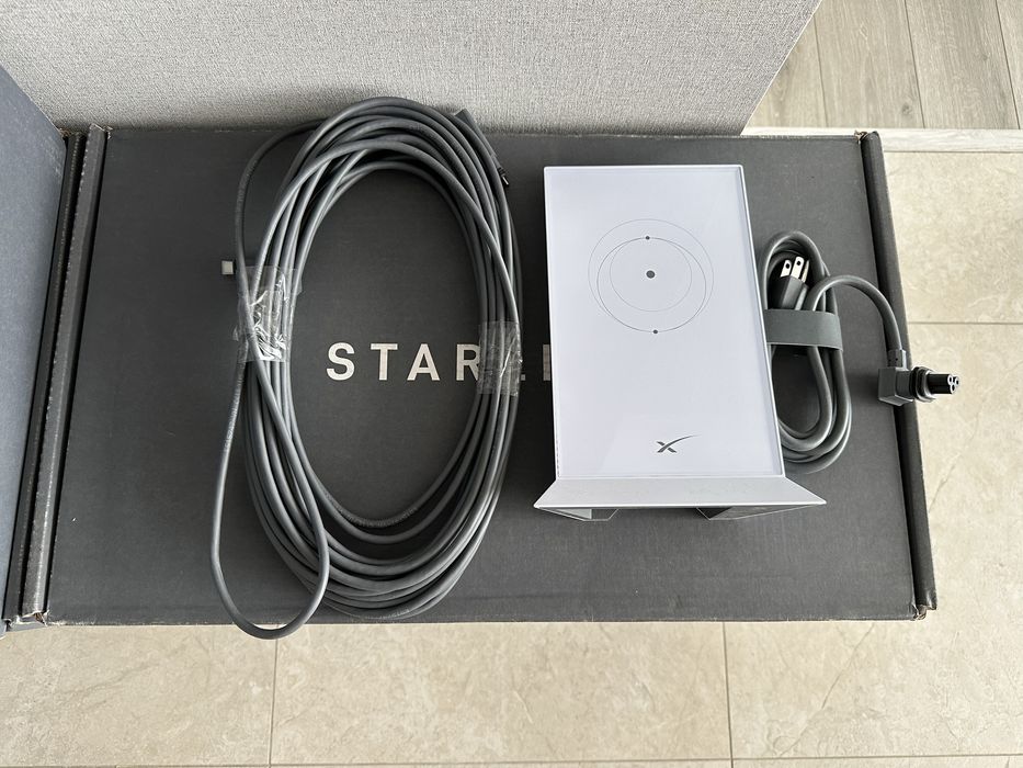 Новий дріт Starlink 15м оригінал, роутер