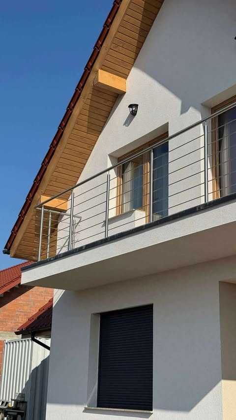 Balustrady zabezpieczenia okienne nierdzewne
