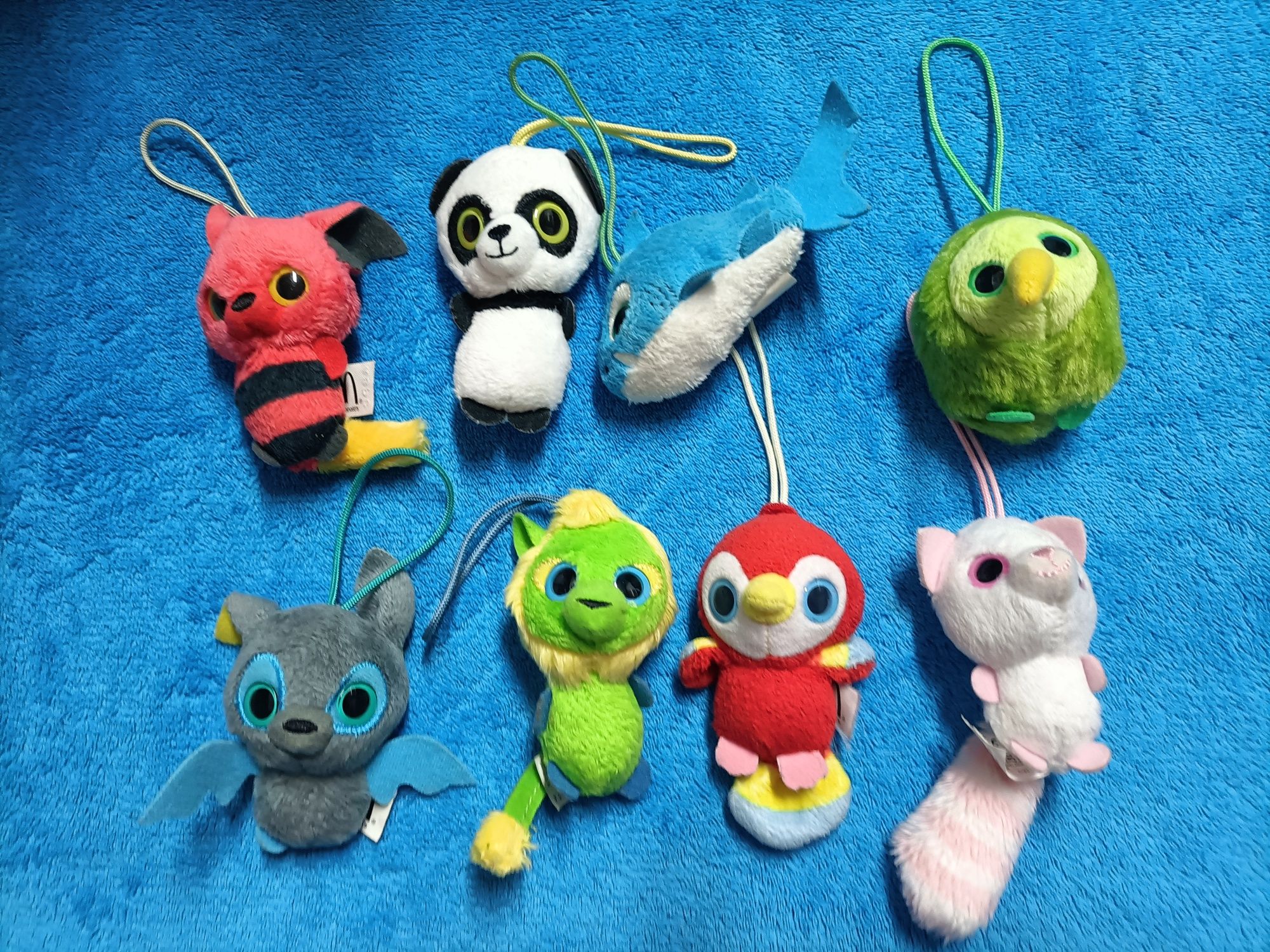 Lote 8 mini peluches MacDonald