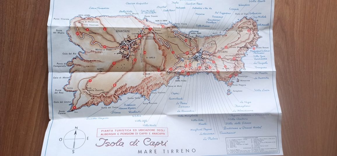 туристическая схема карта брошюра