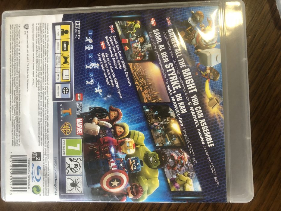 Jogo Lego Marvel Avengers PS3