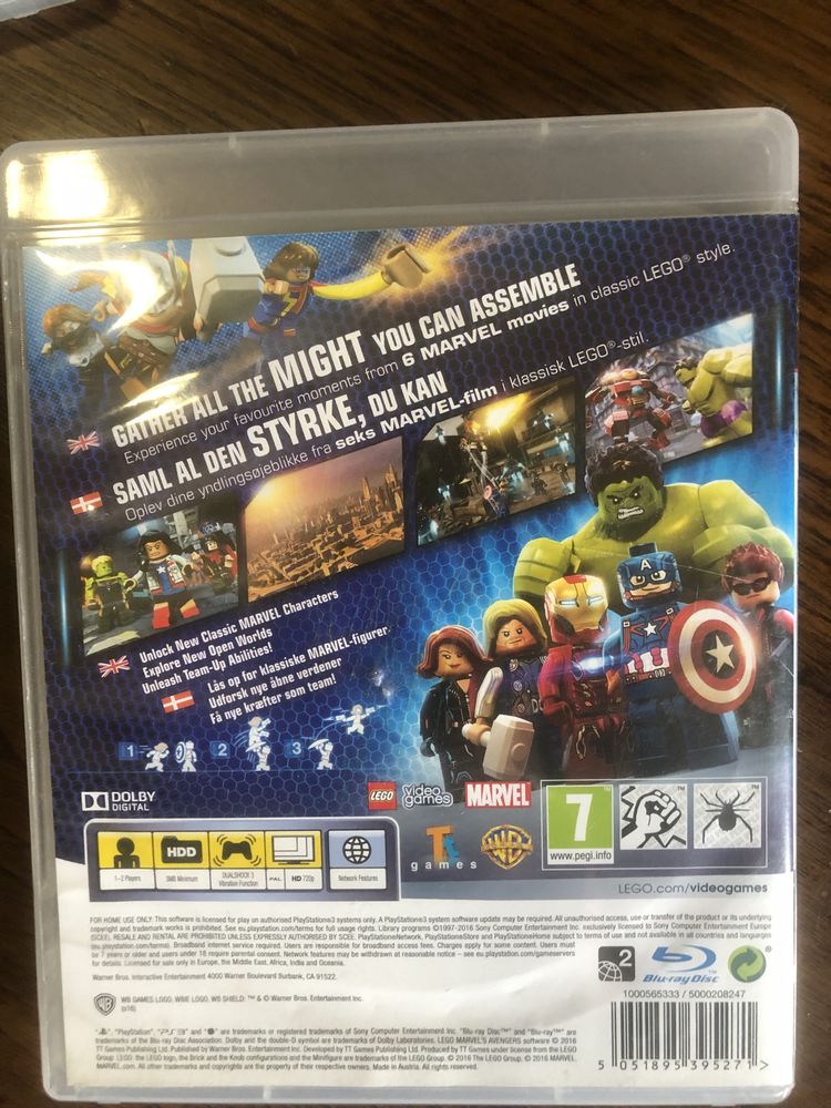 Lego Marvel Avengers PS3