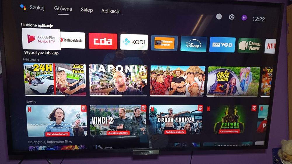 Telewizor LED Sony 55 + tuner Smart !