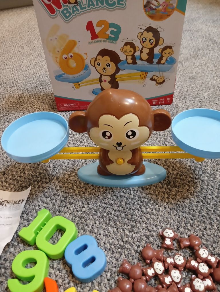 Gra waga  z małpkami Monkey Balance