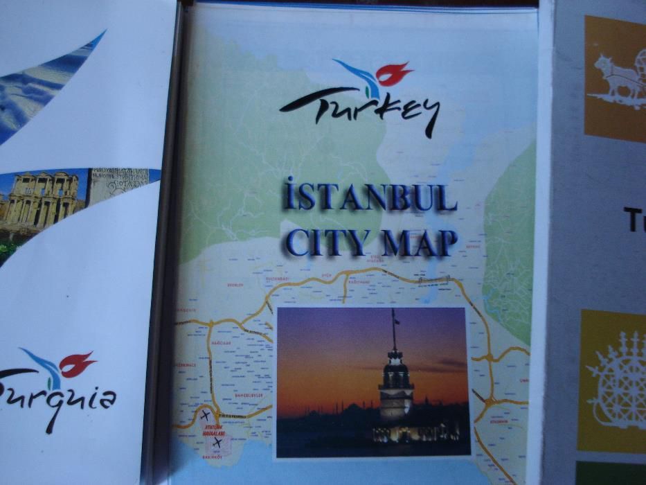 Livro/Mapas e CD Turquia