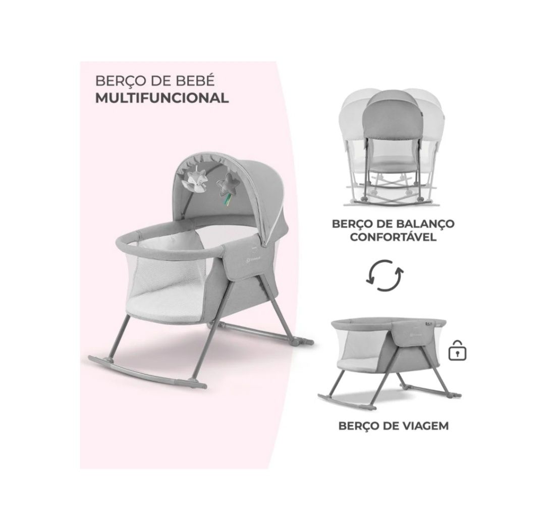 Kinderkraft Esperguiçadeira e  Berço