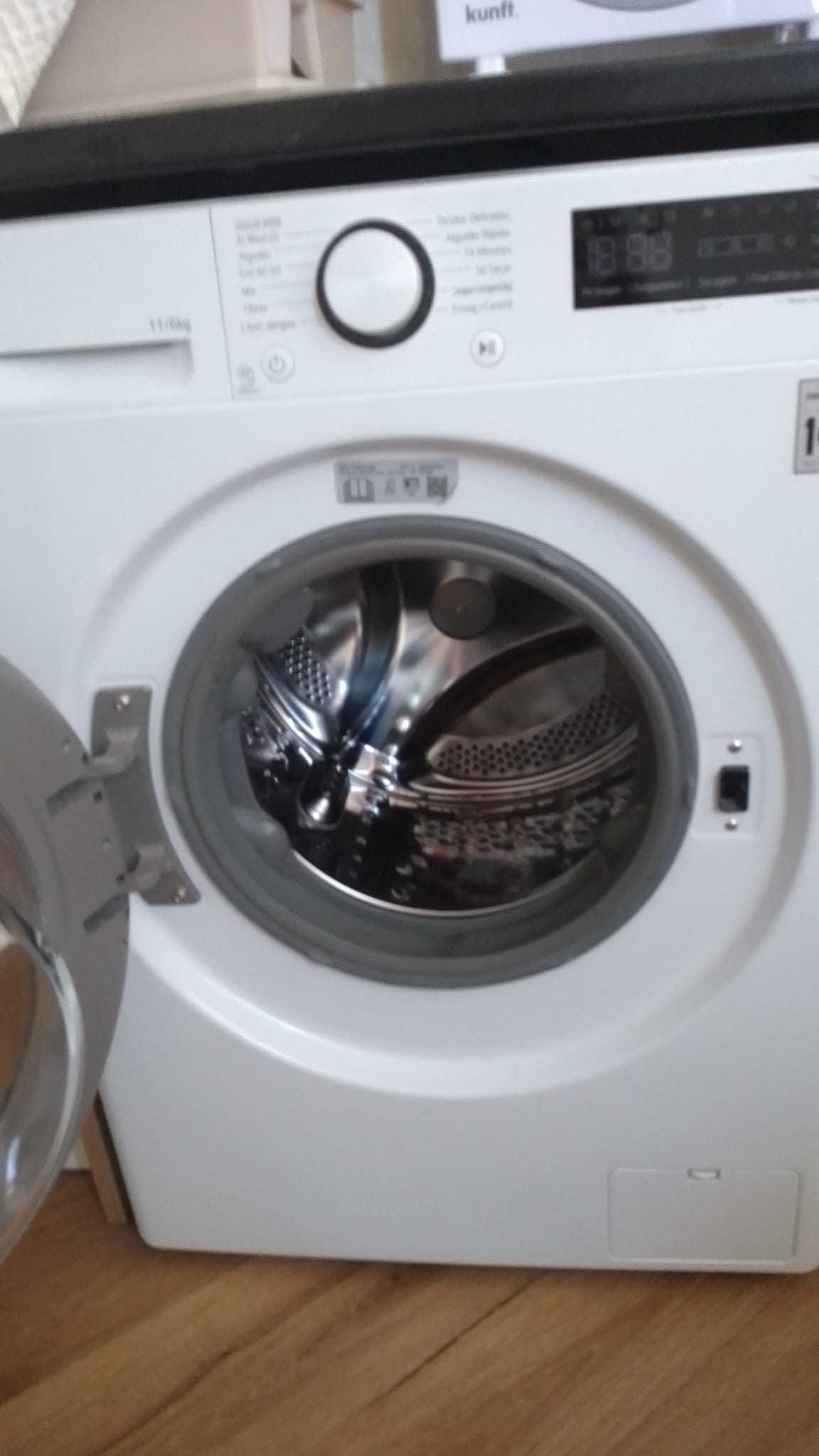 Máquina de lavar e secar LG