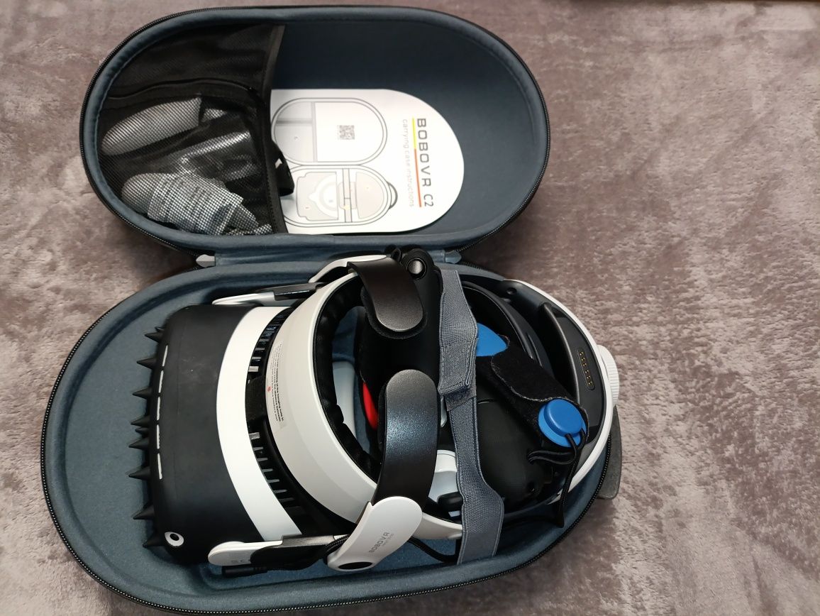 (Срочно Продам) Meta Quest 2 256GB + BOBOVR + Kiwi Design