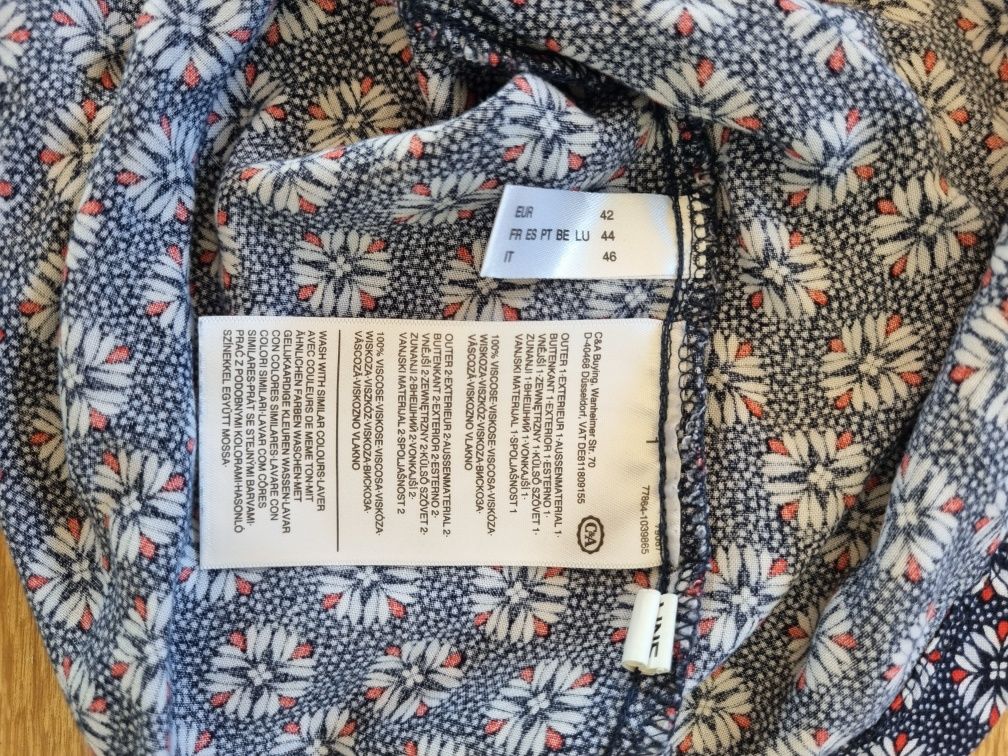 C&A sukienka letnia wiskoza 42